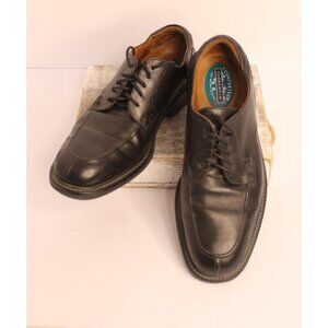 Florsheim ComforTech Men's 10.5 M Black Dress Shoes Leather Classic Dot Matrix